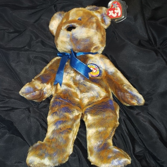 Clubby III 3 15" Tall Ty Beanie Buddy Bear First BBOC to have Counterpart - Picture 6 of 8